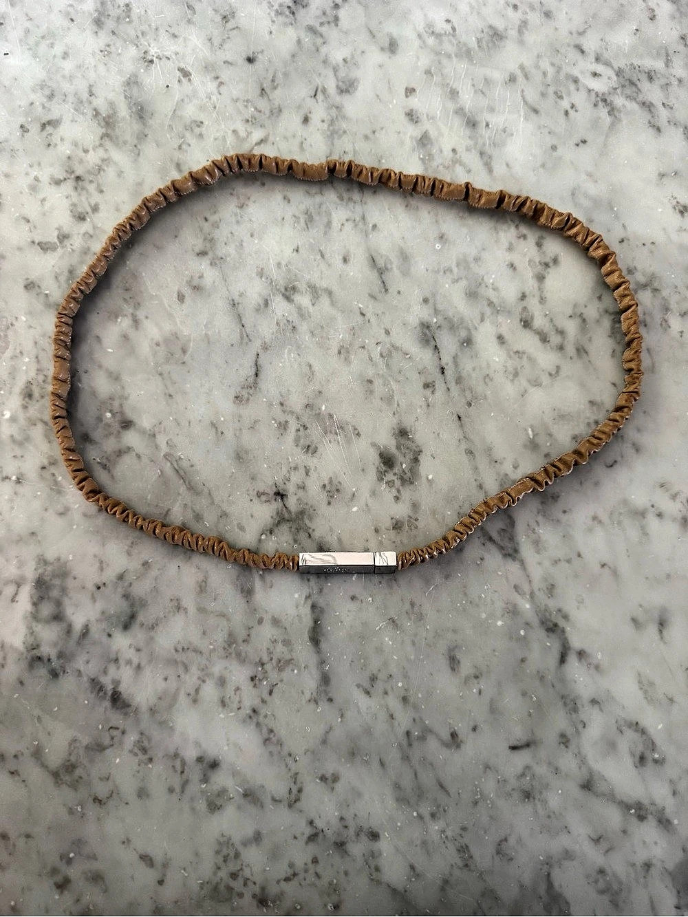 Vintage Gucci Brown Leather belt size S